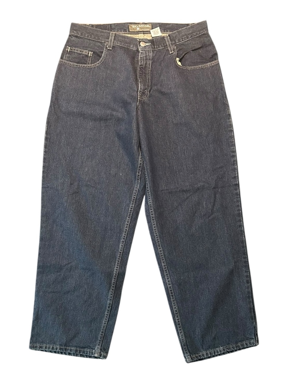 Levi's SilverTab Jeans Mens Baggy 34x30 Blue Denim VTG Relaxed NWOT Y2K